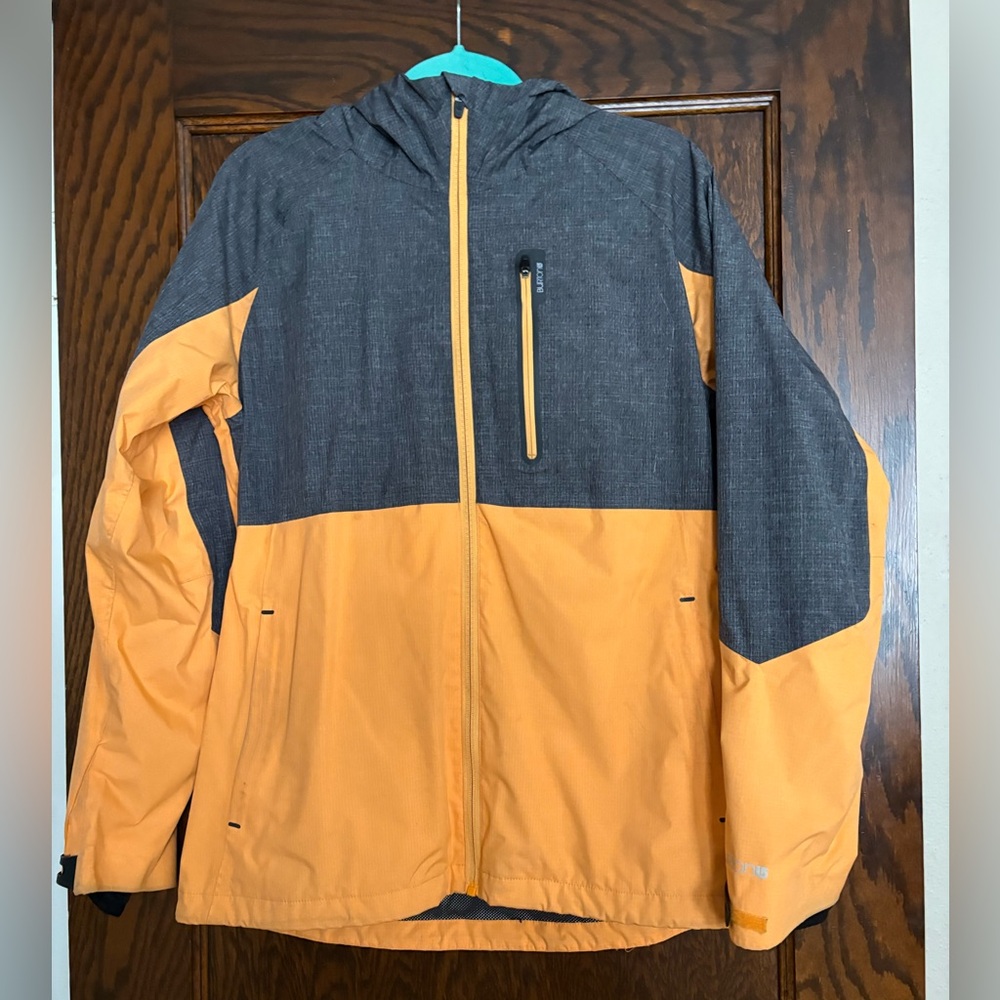 Burton Women’s Snowboard Ski Jacket Medium Burnt Orange Hooded Shell